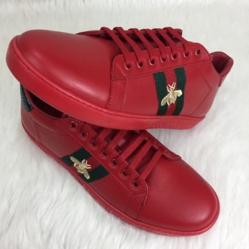 GUCCİ SNEAKERS BAYAN AYAKKABI %HAKİKİ DERİ