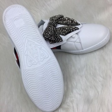 GUCCİ SNEAKERS BAYAN AYAKKABI %HAKİKİ DERİ