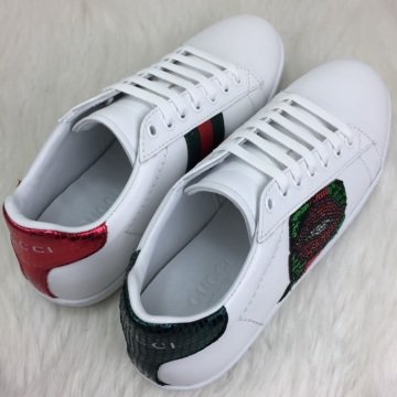 GUCCİ SNEAKERS BAYAN AYAKKABI %HAKİKİ DERİ