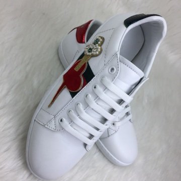 GUCCİ SNEAKERS BAYAN AYAKKABI %HAKİKİ DERİ