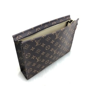 LOUİS VUİTTON POUCH 100% HAKİKİ DERİ