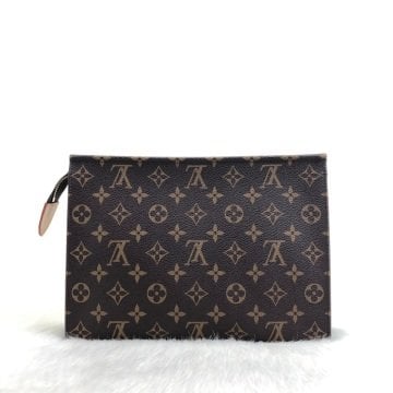 LOUİS VUİTTON POUCH 100% HAKİKİ DERİ