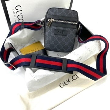 GUCCİ SÖALL MESSENGER SUPREME %100 HAKİKİ DERİ POSTACI