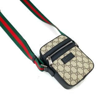 GUCCİ SÖALL MESSENGER SUPREME %100 HAKİKİ DERİ POSTACI