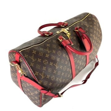 LOUIS VUITTON MONOGRAM CANVAS  %100 HAKİKİ DERI VALIZ