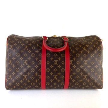 LOUIS VUITTON MONOGRAM CANVAS  %100 HAKİKİ DERI VALIZ