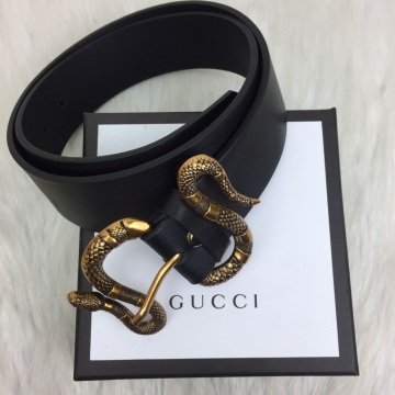 GUCCI DOUBLE YILANNI BUCKLE KEMER %100 HAKIKI DERI