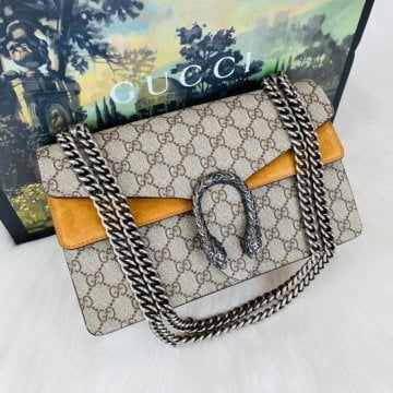 GUCCİ SUPREME DİONYSUS %100 HAKİKİ DERİ