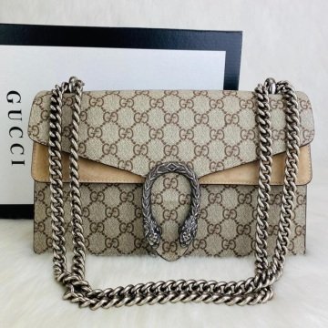 GUCCİ SUPREME DİONYSUS %100 HAKİKİ DERİ