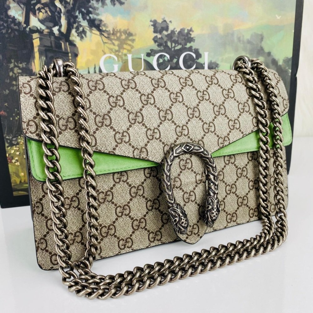 GUCCİ SUPREME DİONYSUS %100 HAKİKİ DERİ