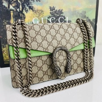 GUCCİ SUPREME DİONYSUS %100 HAKİKİ DERİ