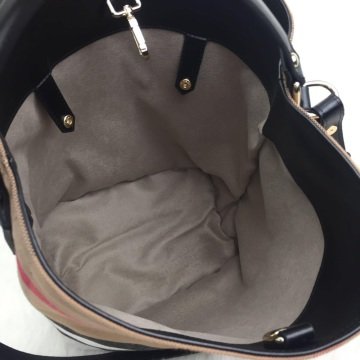 BURBERRY HOBO CANVAS SİYAH