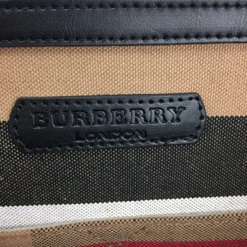 BURBERRY HOBO CANVAS SİYAH