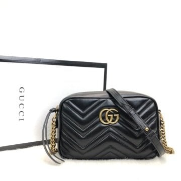 GUCCİ MARMONT MESSENGER BAG %100 HAKİKİ DERİ