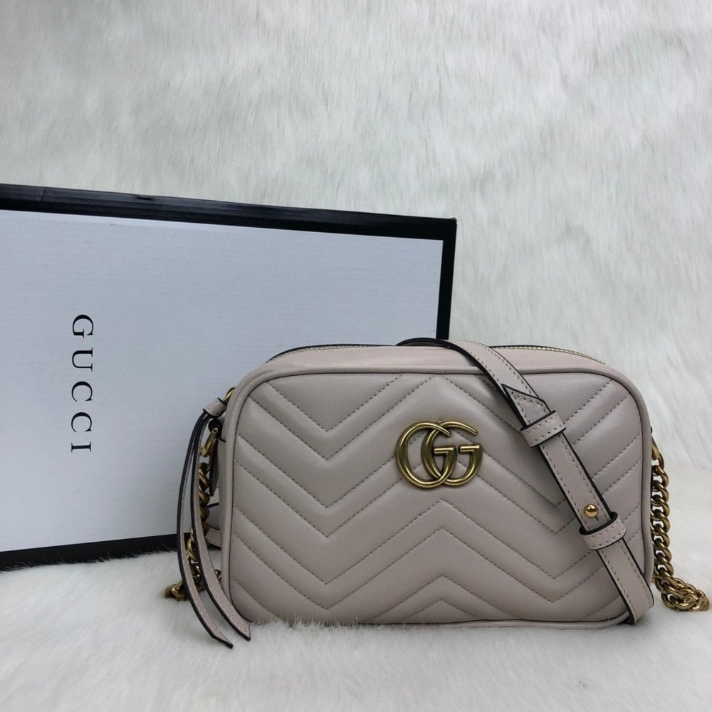 GUCCİ MARMONT MESSENGER BAG %100 HAKİKİ DERİ