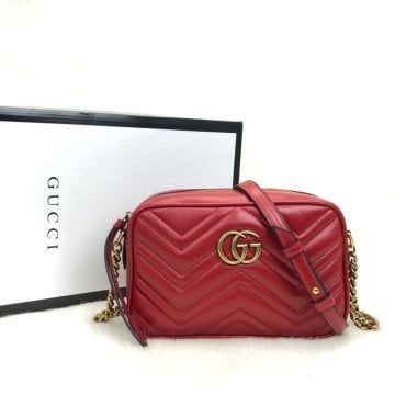 GUCCİ MARMONT MESSENGER BAG %100 HAKİKİ DERİ