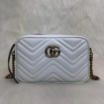 GUCCİ MARMONT MESSENGER BAG %100 HAKİKİ DERİ