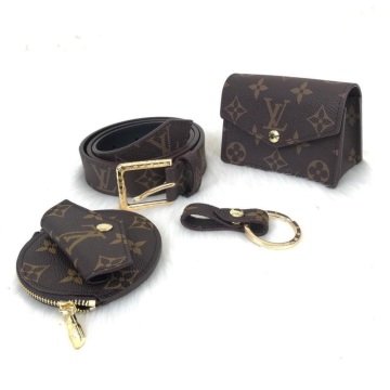 LOUİS VUİTTON DAİLY MULTİ POCHET BELT %100 HAKİKİ DERİ
