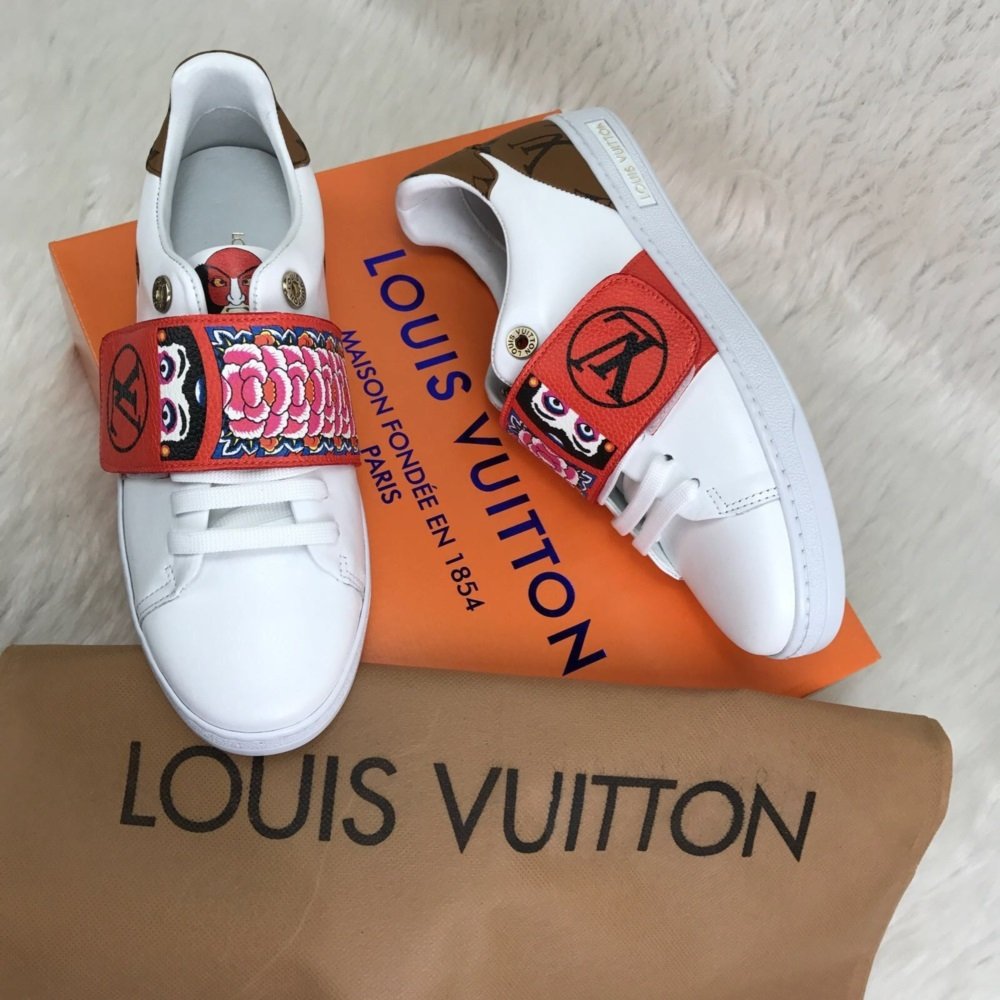 LOUİS VUİTTON  FRONTROW SNEAKER %HAKİKİ DERİ