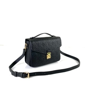LOUİS VUİTTON METİS POCHETTE EMPREİNTE  %100 HAKIKI DERI SİYAH