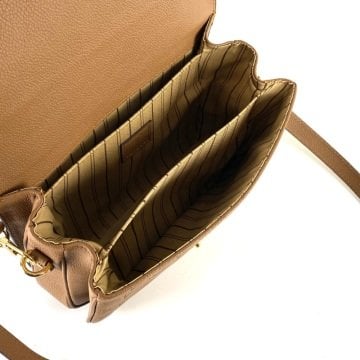 LOUİS VUİTTON METİS POCHETTE EMPREİNTE  %100 HAKIKI DERİ TABA