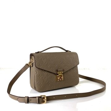 LOUİS VUİTTON METİS POCHETTE EMPREİNTE  %100 HAKIKI DERİ VİZON