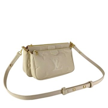 Louis Vuitton Multi Pochette Accessoires Oversized Empreinte %100 Hakiki deri