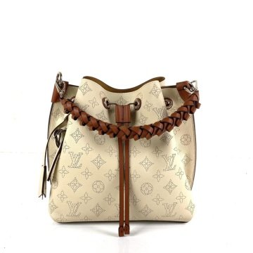 LOUIS VUİTTON MURİA BUCKET BAG %100 HAKİKİ DERİ BEJ