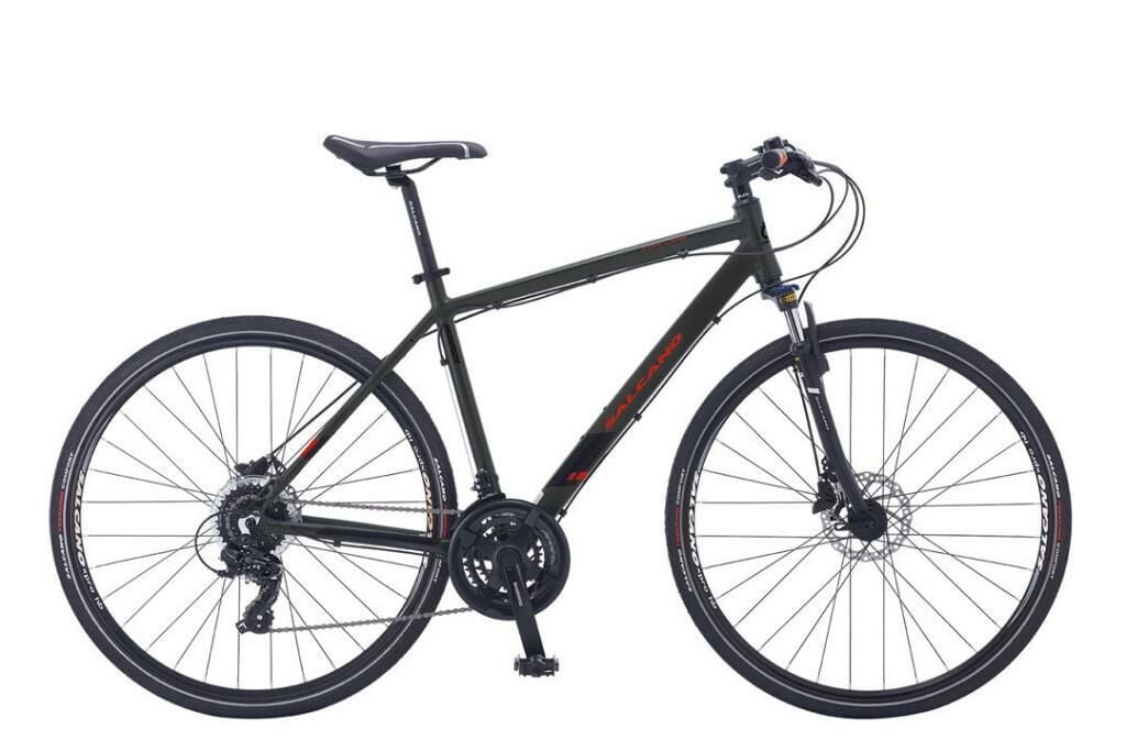 SALCANO CITY LIFE 21S HD 18 Kadro Hidrolik Fren Şehir Bisikleti (170cm üstü boy)