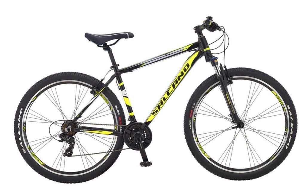 SALCANO NG650 27.5V 18 Kadro Pabuç Fren Dağ Bisikleti (170 cm ve üstü boy)