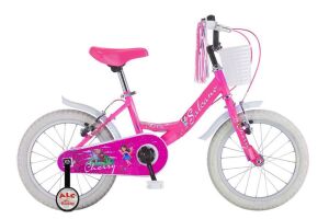 Salcano Cherry 16 Jant Kız Çoçuk Bisikleti (105/120 cm arası boy) Pembe Beyaz