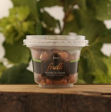 90 gr Natürel İç Fındık, PP Bardak