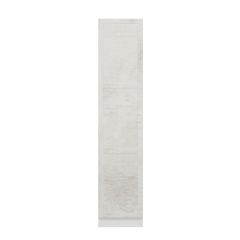 Minar Kale 210 Cm 1 Kapaklı 1B Raf Portmanto Beyaz Eskitme Beyaz