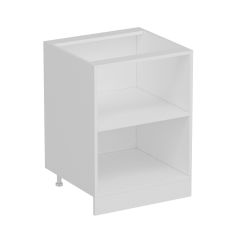 Minar Mutfak Alt Modül 1K1R 60Cm Dolap Beyaz/Antrasit - A1