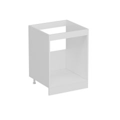 Minar Mutfak Alt Modül 1K 60Cm Evye Dolap Beyaz/Antrasit - A1
