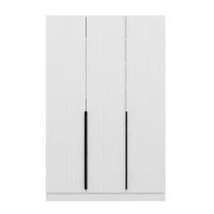 Minar Kale 210 Cm 3 Kapaklı 1B Raf Portmanto Byz Mbr Çizgili Byz