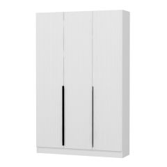 Minar Kale 210 Cm 3 Kapaklı 1B Raf Portmanto Byz Mbr Çizgili Byz