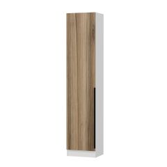 Minar Kale 210 Cm 1 Kapaklı 1B Raf Portmanto Beyaz Dore Plus