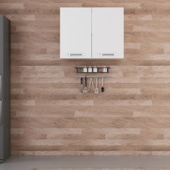 Minar Mutfak Üst Modül 2Dk1R 90Cm Dolap Beyaz - B1