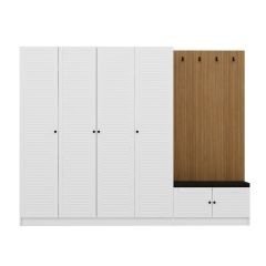 Kale Dekor Panel 4 K 2B Raf Portmanto+Ayk Mind Byz Mbr Panjur Byz