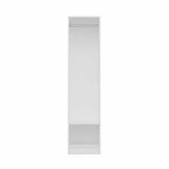Minar Kale 1 Kapaklı Dolap Beyaz - Dore Plus