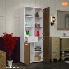 MODİLAYN 3 KAPILI TEK ÇEKMECELİ ÇOK AMAÇLI DOLAP