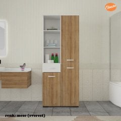 MODİLAYN 3 KAPILI TEK ÇEKMECELİ ÇOK AMAÇLI DOLAP
