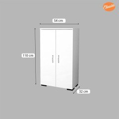 MODİLAYN ÇOK AMAÇLI DOLAP MUTFAK DOLABI OFİS DOLABI BANYO DOLABI 2 KAPAK TEK ÇEKMECELBANYO DOLABI İKİ KAPAKLI 4 RAFLI ÇOK AMAÇLI DOLAP