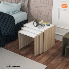 MODİLAYN 3 LÜ ZİGON SEHPA