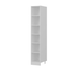 Minar 40 Cm Mutfak Boy Dolabı - Beyaz/Antrasit D40-A1