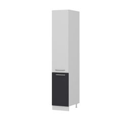Minar 40 Cm Mutfak Boy Dolabı - Beyaz/Antrasit D40-A1