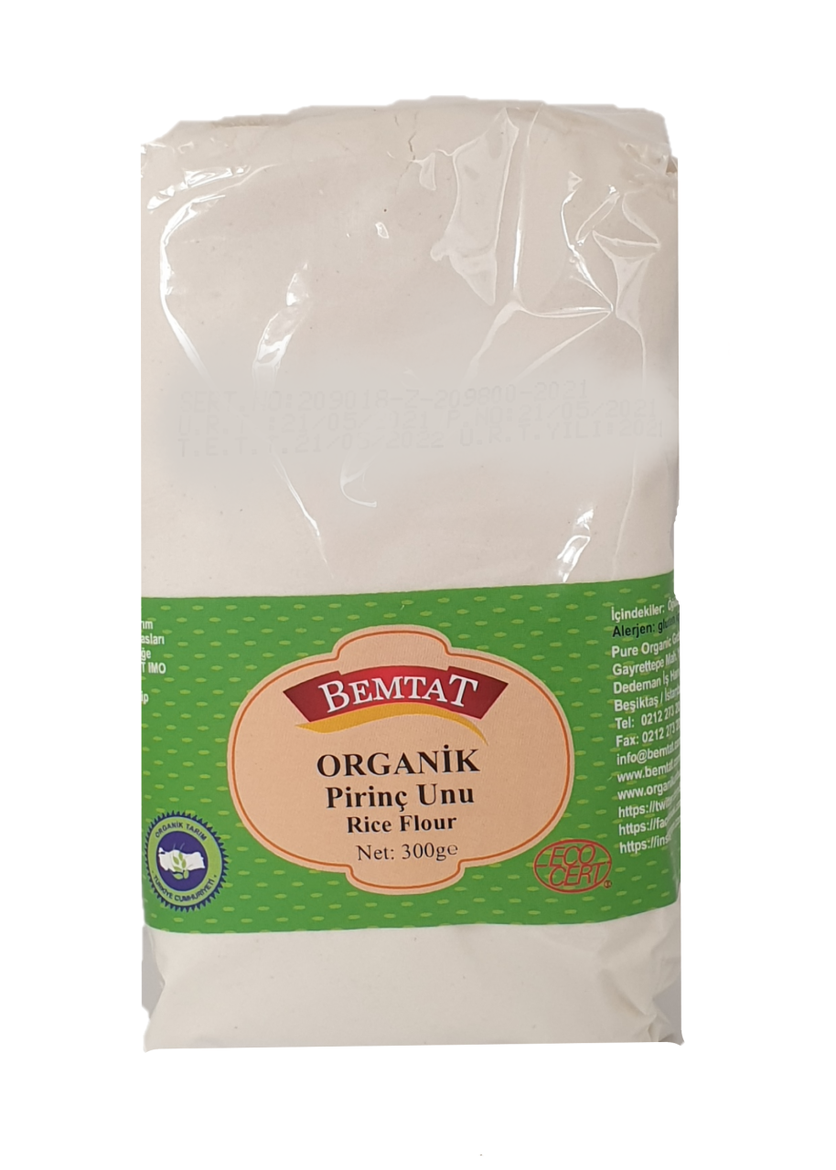 Bemtat Organik Pirinç Unu 500 Gr ( Organic Rice Flour )