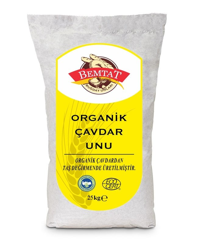Bemtat Organik Çavdar Unu 25 Kg ( Organic Rye Flour )