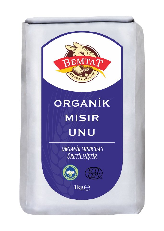 Bemtat Organik Mısır Unu 1kg (Organic Corn Flour )